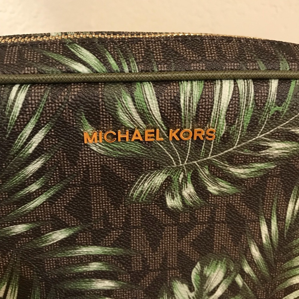 Michael Kors Large Jet set crossbody brown olive - Picture 3 of 8